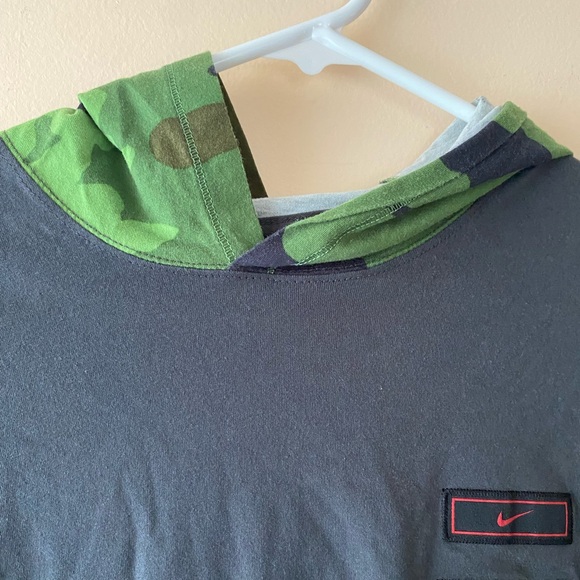 Nike Alabama Light Hoodie Gray with Camo Hood Size M - Picture 4 of 12